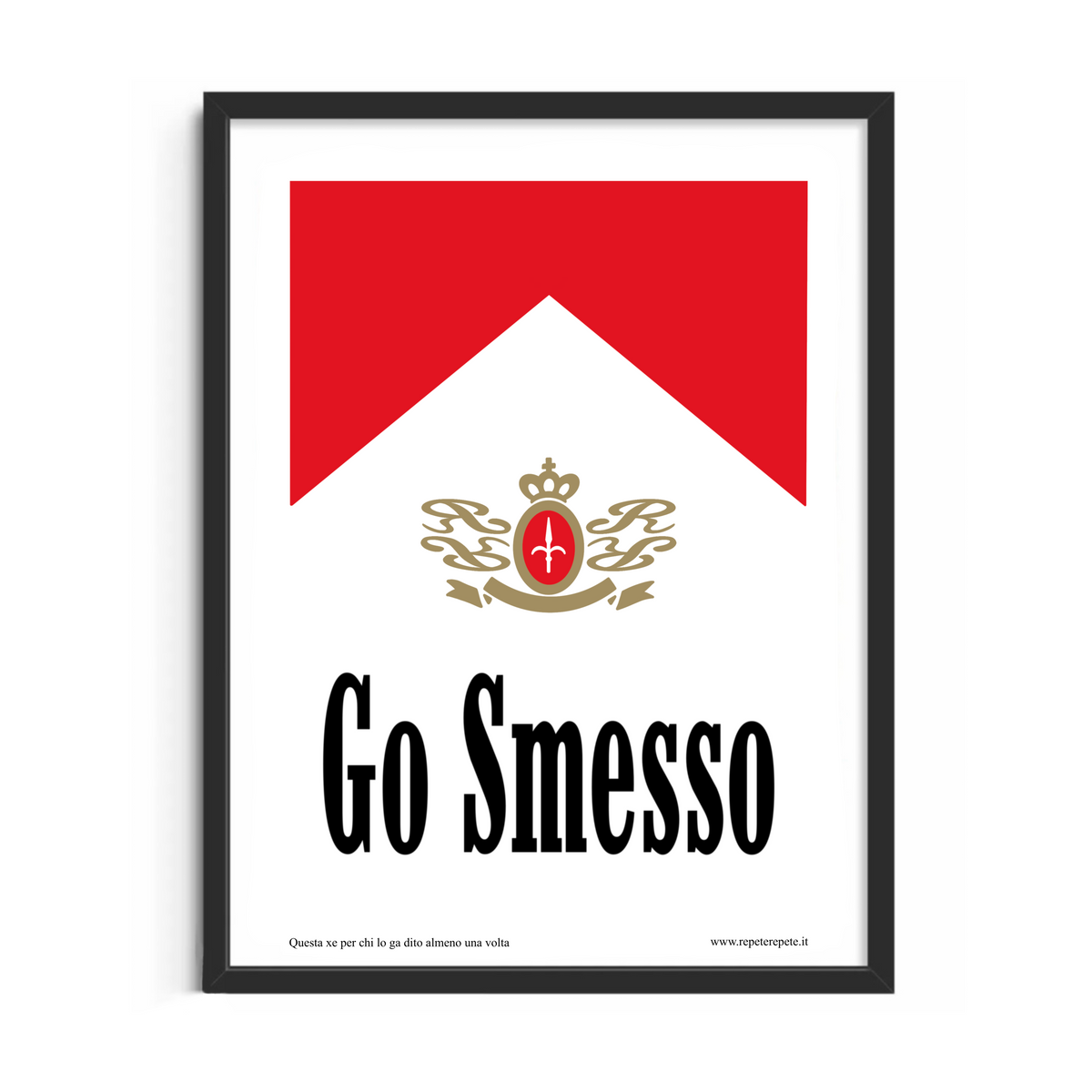 POSTER GO SMESSO