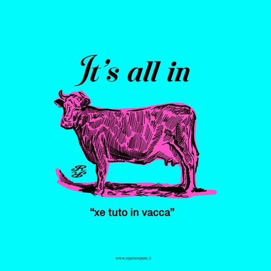 POSTER I'TS ALL IN COW